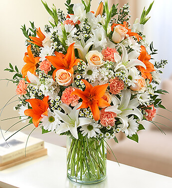 Sincerest Sorrow - Peach, Orange and White